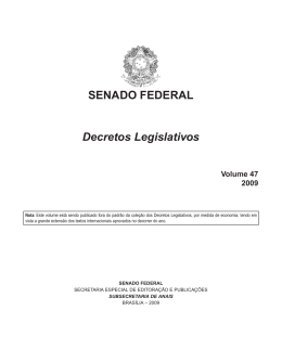 2009 - Senado Federal