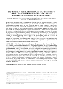 Pura UFMS - Associa&ccedil;&atilde;o Brasileira de Recursos H&iacute;dricos