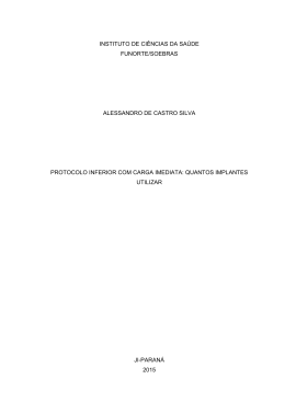 1 instituto de ci&ecirc;ncias da sa&uacute;de funorte/soebras alessandro de