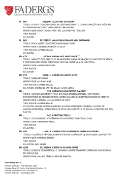 FJ DIR 1020506 ALDO PAES DA ROCHA T&Iacute;TULO: A