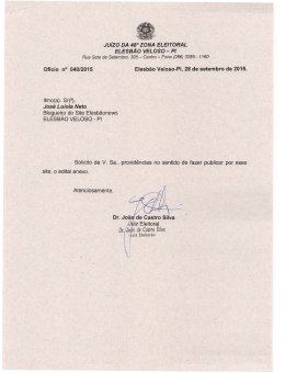 Dr. Jo o de Castro Silva