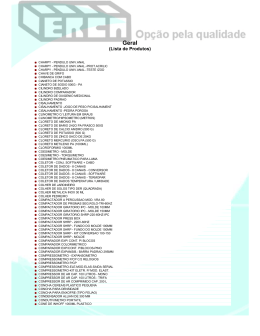 (Lista de Produtos)