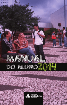 Manual do Aluno 2014 - Universidade Metodista de São Paulo