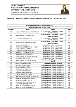 ESTADO DO PIAU&Iacute; PREFEITURA MUNICIPAL DE MASSAP&Ecirc;