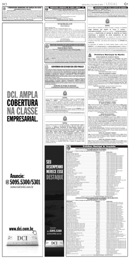 GOVERNO DO ESTADO DE S&Atilde;O PAULO