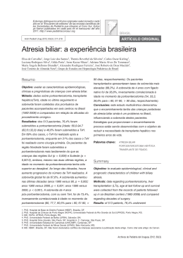 Atresia biliar - Sociedad Uruguaya de Pediatria