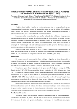 &ldquo;BRASIL GRANDE&rdquo;: CEN&Aacute;RIO EDUCACIONAL PIAUIENSE EM