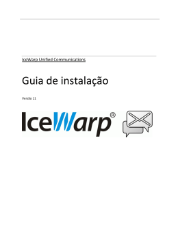 Guia de instala&ccedil;&atilde;o