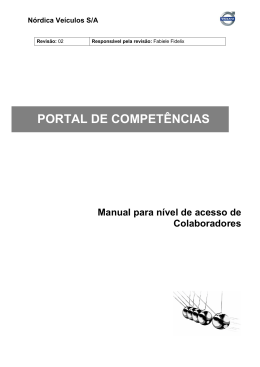 PORTAL DE COMPET&Ecirc;NCIAS