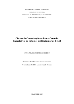 Leia a disserta&ccedil;&atilde;o do economista V&iacute;tor Wilher