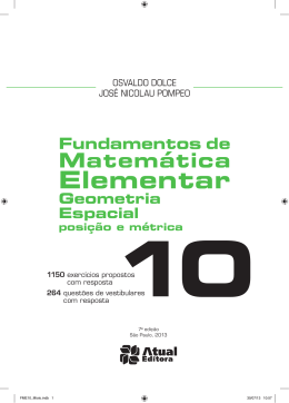 Fundamentos da Matemática Elementar Tamanho:1.4 MB