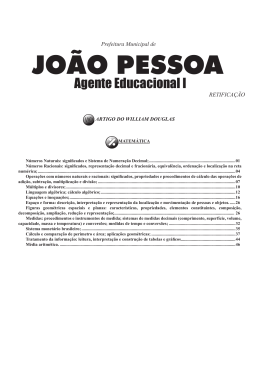 JO&Atilde;O PESSOA - Nova Concursos