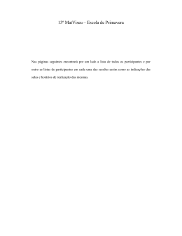 13&ordm; MatViseu &ndash; Escola de Primavera