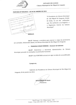 Franciele Cesar Ferreira - Assessor de Gabinete