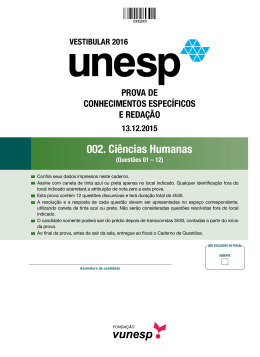 002. Ci&ecirc;ncias humanas