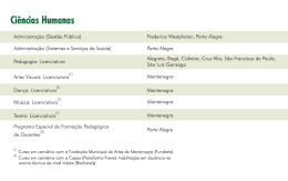 Ci&ecirc;ncias Humanas