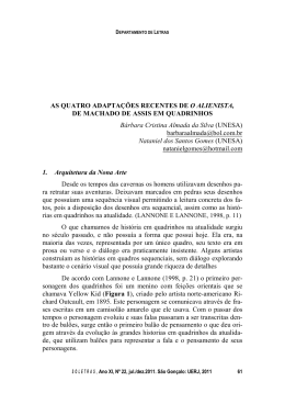 AS QUATRO ADAPTA&Ccedil;&Otilde;ES RECENTES DE O ALIENISTA