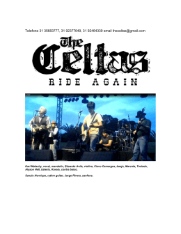 The Celtas Release - The Celtas Ride Again