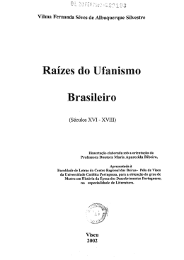 (séculos XVI _ XVIII)