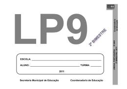 9&ordm;ano - BIO NA REDE