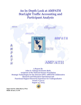 An In-Depth Look at AMPATH StarLight Traffic Accounting and