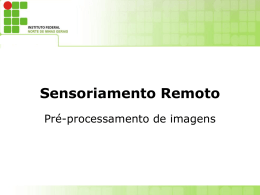 Pr&eacute;-Processamento