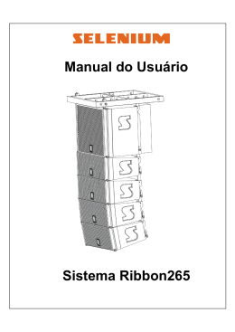 Manual Ribbon 265 rev02-01-09