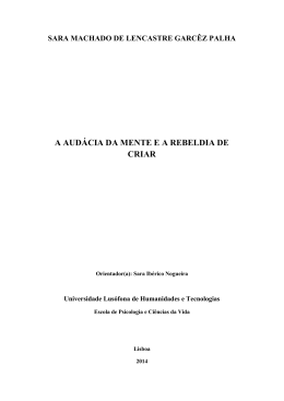 Dissertação Mestrado Sara Palha