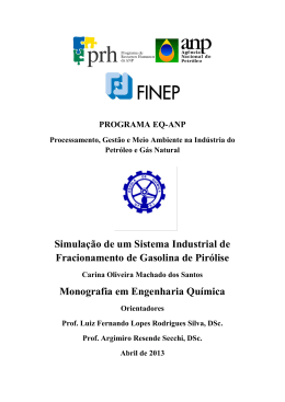 Simula&ccedil;&atilde;o de um Sistema Industrial de - Sicbolsas