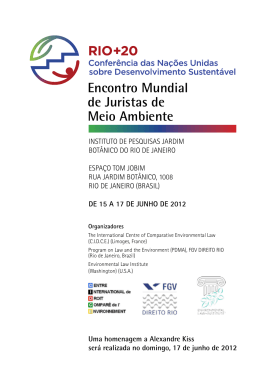 Programa - Migalhas