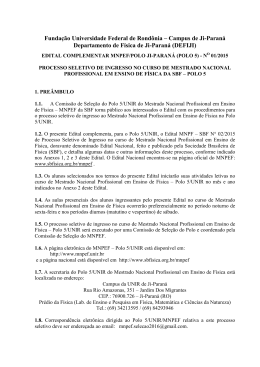 edital complementar do polo