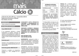carbonato de cálcio 600 mg + colecalciferol 200 UI Suplemento `tl