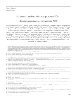 Consenso brasileiro de osteoporose 2002