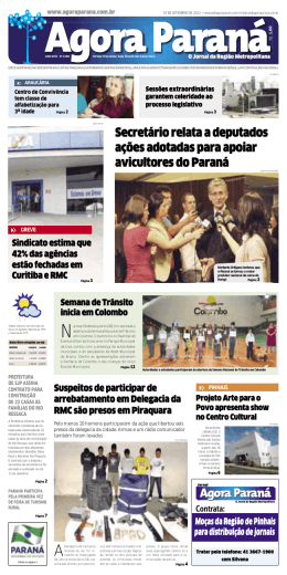 Page 1 Norberto Ortigara lembrou que o Paraná se tornou o maior