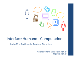 Interface Humano - Computador