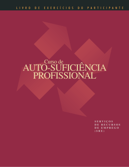 Curso de Autossuficiência Profissional