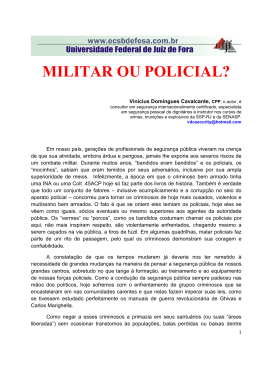 Artigo Militar ou Policial