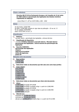 Directiva 98/37/CE - ThyssenKrupp Elevadores