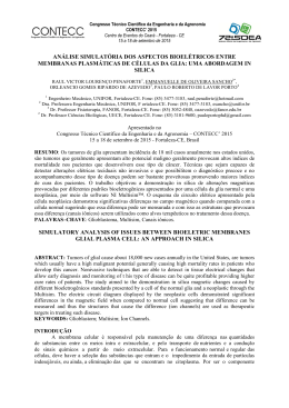 análise simulatória dos aspectos bioelétricos entre