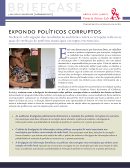 expondo pol&iacute;ticos corruptos - The Abdul Latif Jameel Poverty Action