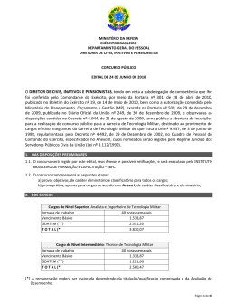 Edital de 24 de Junho de 2010