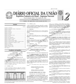 EXEMPLAR DE ASSINANTE DA IMPRENSA NACIONAL