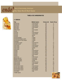 Endo - Carboidratos