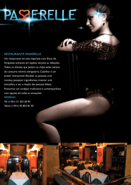 RESTAURANTE PASSERELLE