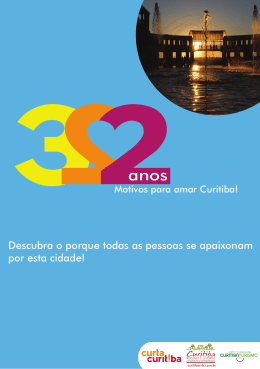 322 Motivos para Amar Curitiba
