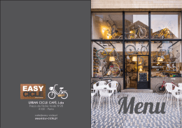 Menu Urban Cicle Café - Easy