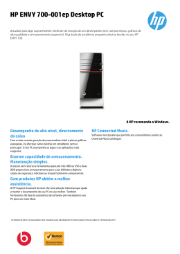 PSG Consumer 1c13 HP Desktop Datasheet