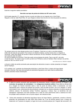 1&ordm; e 2&ordm; dias de prova