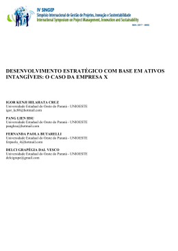 desenvolvimento estrat&eacute;gico com base em ativos intang&iacute;veis