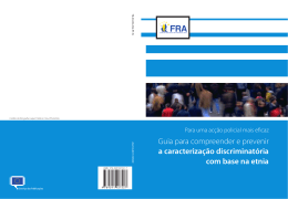 Guia para compreender e prevenir a caracteriza&ccedil;&atilde;o discriminat&oacute;ria